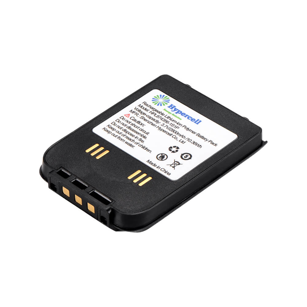 Hypercell Battery System HPL874356-1S1P 3.7V 2800mAh - hypercell