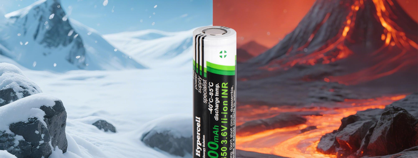 Hypercell INR18650 wide temperature battery
